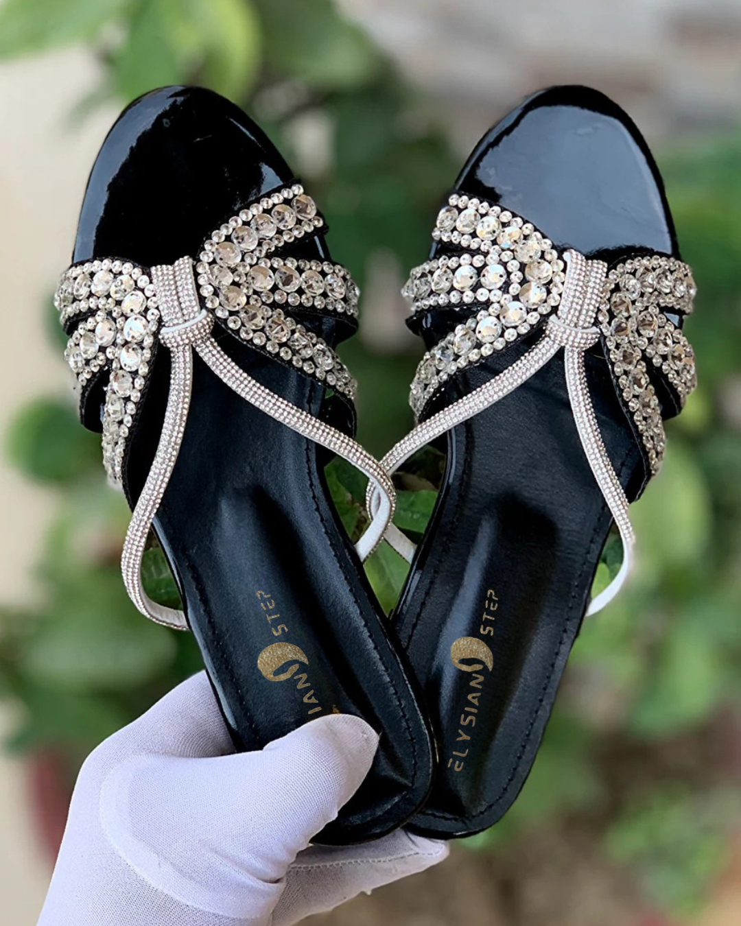 Nevis Embellished Flat
