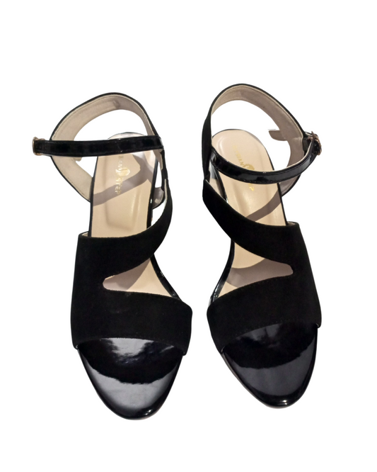 Chunky Strap Block Heel