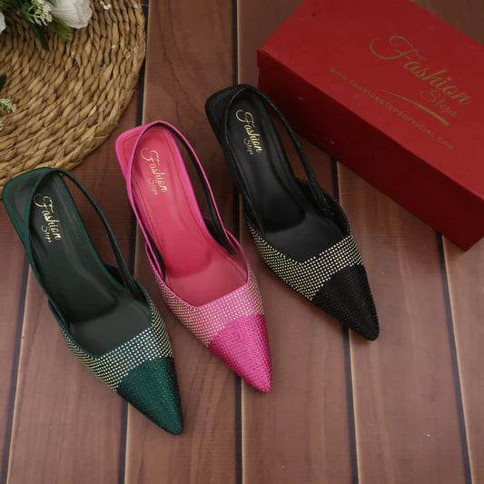 Fancy Embellished Heels