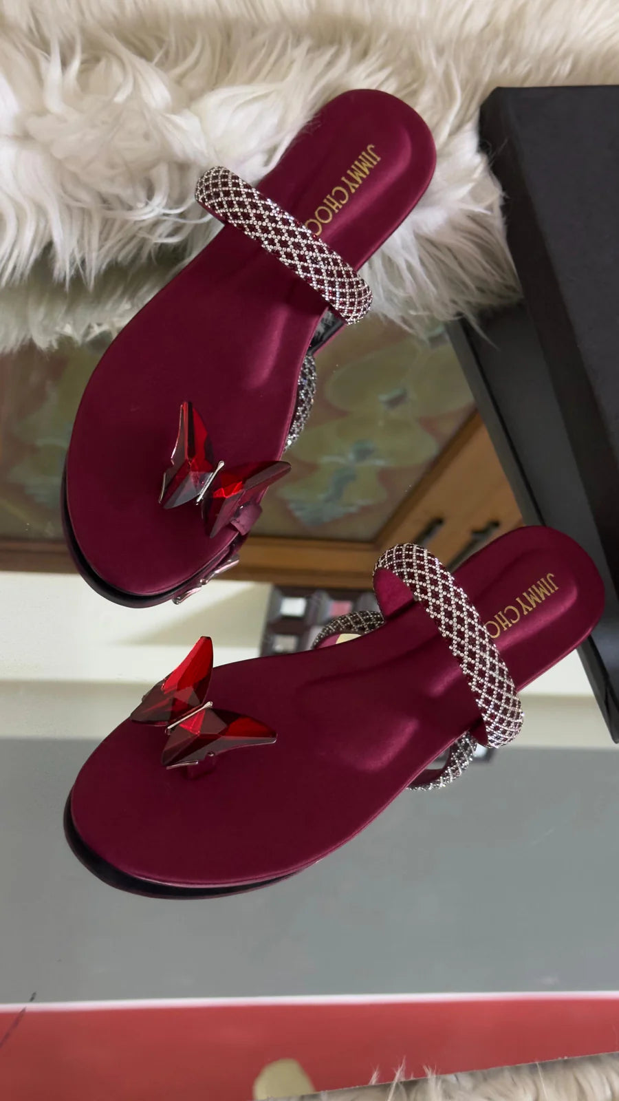 JIMMY CHOO LYRA-FLAT