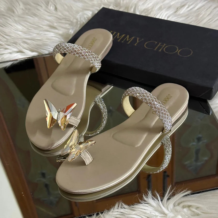 JIMMY CHOO LYRA-FLAT