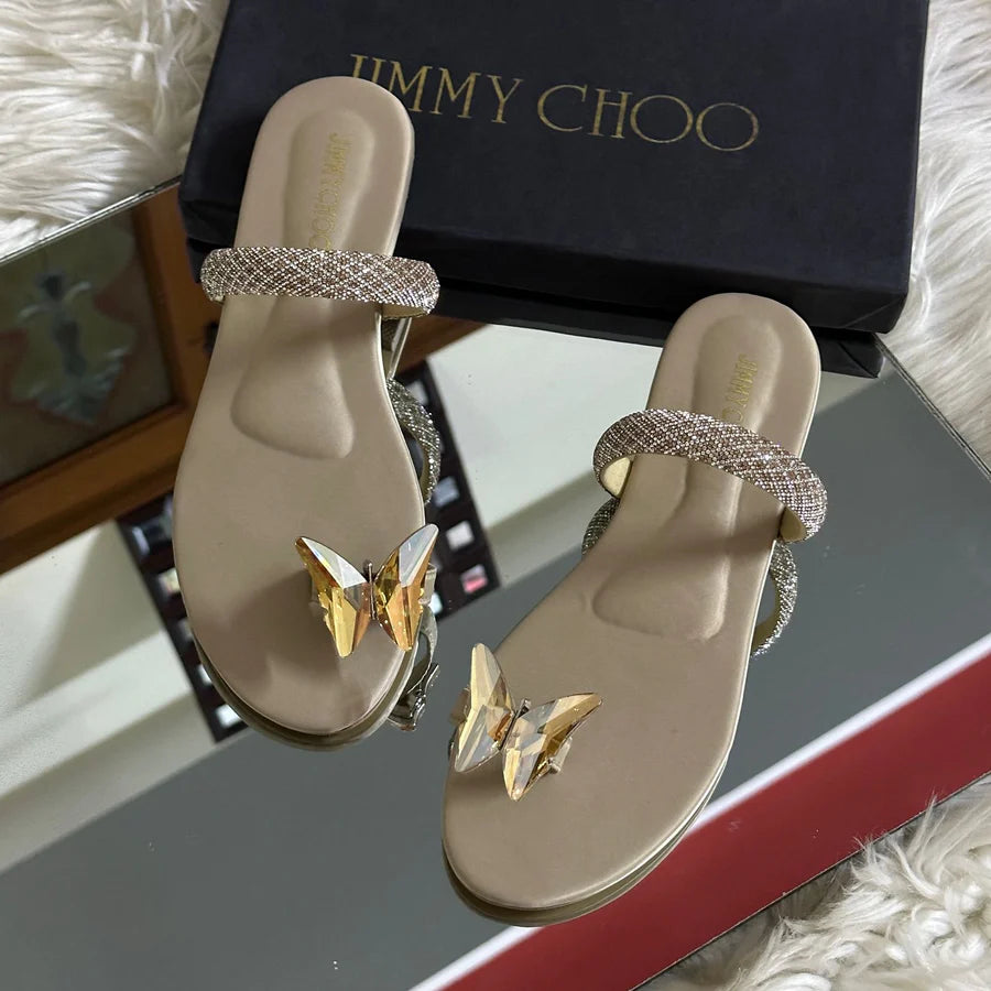 JIMMY CHOO LYRA-FLAT