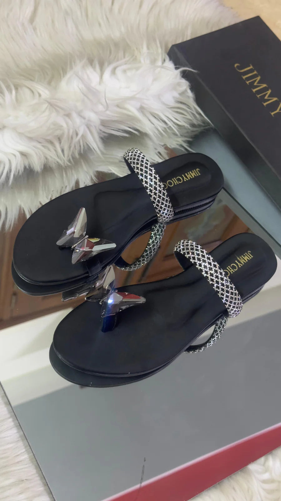 JIMMY CHOO LYRA-FLAT