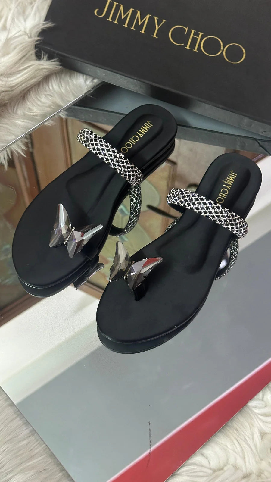 JIMMY CHOO LYRA-FLAT