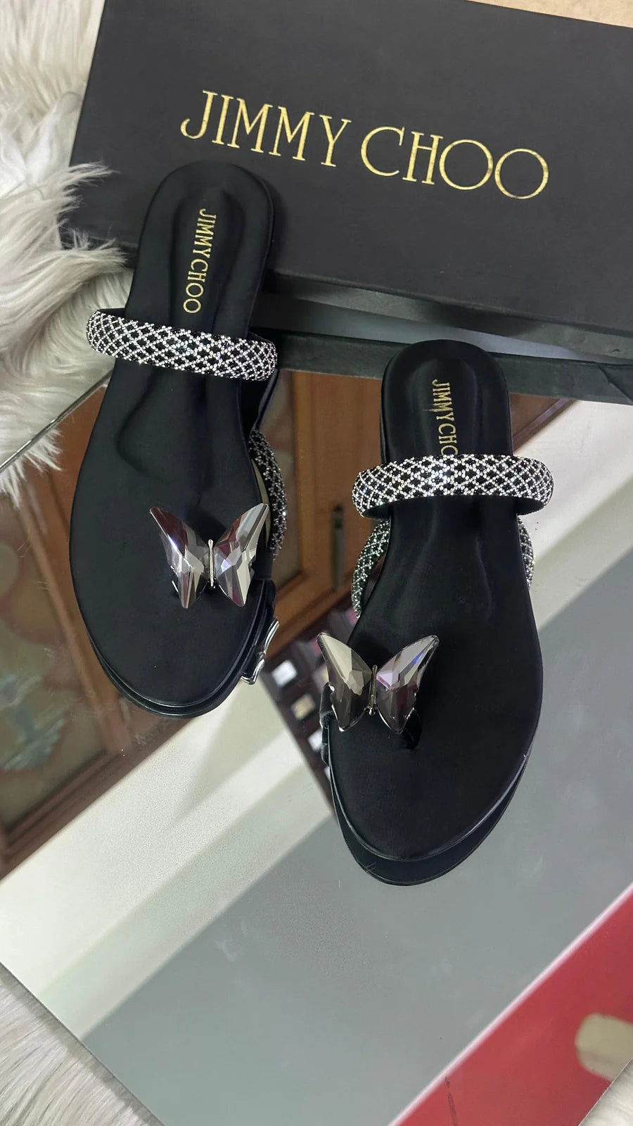 JIMMY CHOO LYRA-FLAT