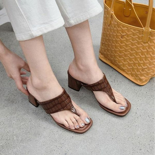 Elysian Elegant Block Heel