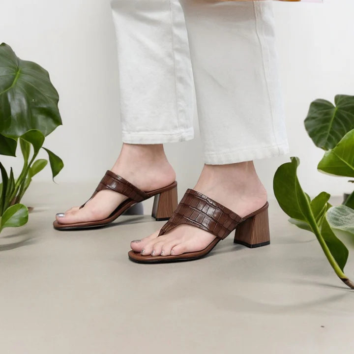 Elysian Elegant Block Heel