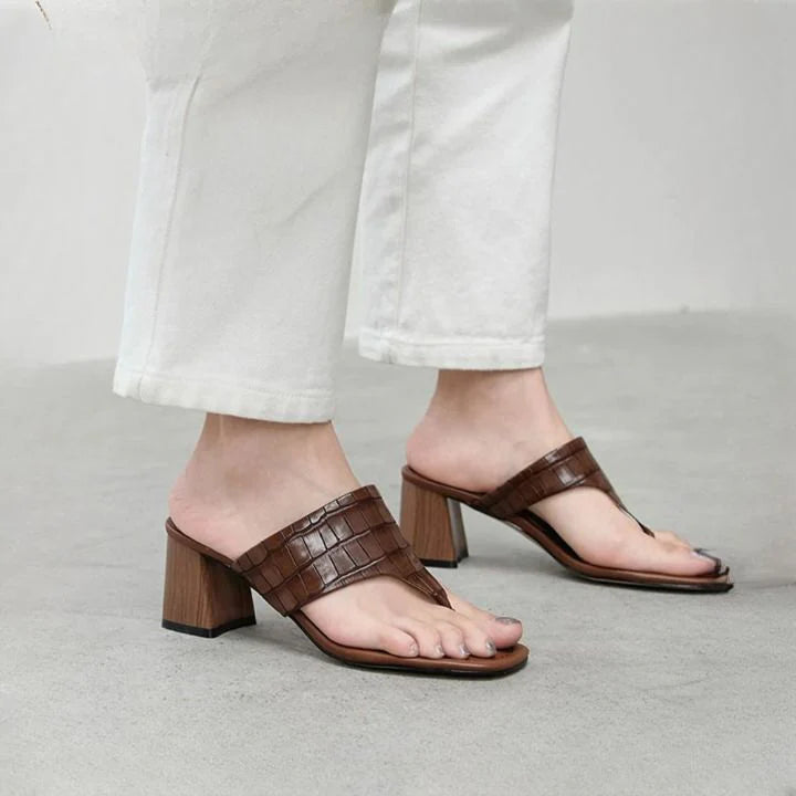 Elysian Elegant Block Heel