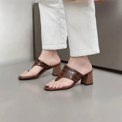 Elysian Elegant Block Heel