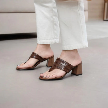 Elysian Elegant Block Heel